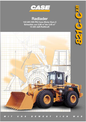 Încărcătoare pe roți Case 821 C