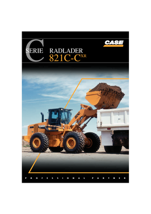Încărcătoare pe roți Case 821 C