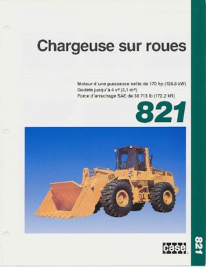 Încărcătoare pe roți Case 821 
