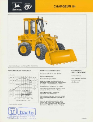 Încărcătoare pe roți John Deere Construction 84