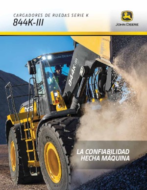 Încărcătoare pe roți John Deere Construction 844K-III