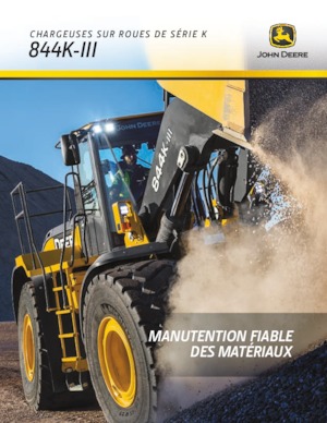 Încărcătoare pe roți John Deere Construction 844K-III