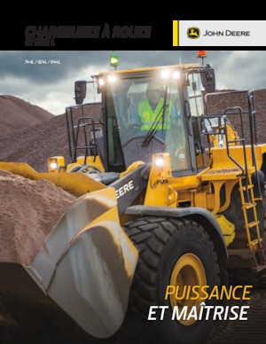 Încărcătoare pe roți John Deere Construction 844L