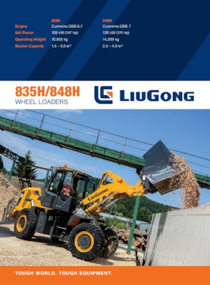 Încărcătoare pe roți Liugong 835H