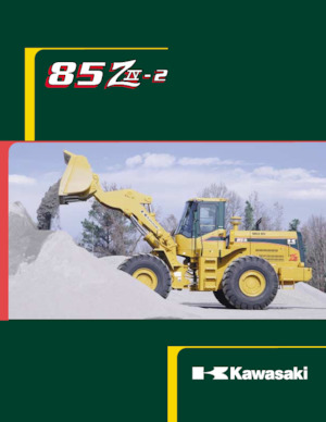 Încărcătoare pe roți Kawasaki 85Z IV-2