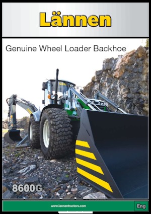 Buldoexcavatoare Lännen 8600 G