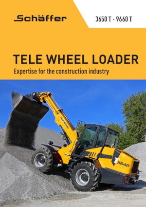 Încărcătoare pe roți Schäffer 3650 T SLT