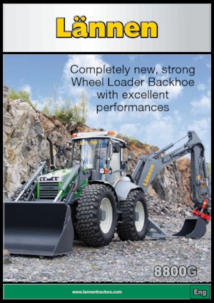 Buldoexcavatoare Lännen 8800 G
