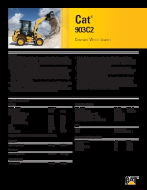 Încărcătoare pe roți Caterpillar 903C 2