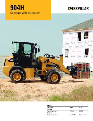 Încărcătoare pe roți Caterpillar 904 H
