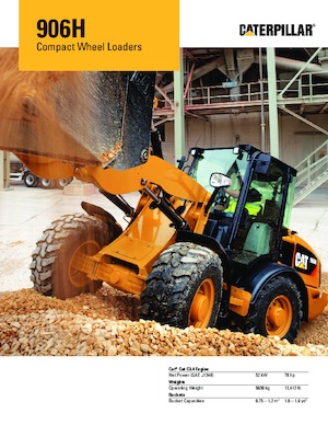 Încărcătoare pe roți Caterpillar 906 H