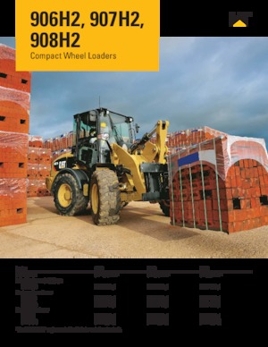 Încărcătoare pe roți Caterpillar 907 H2