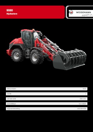 Încărcătoare pe roți Weidemann 9080