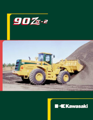 Încărcătoare pe roți Kawasaki 90Z IV-2