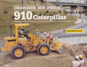 Încărcătoare pe roți Caterpillar 910