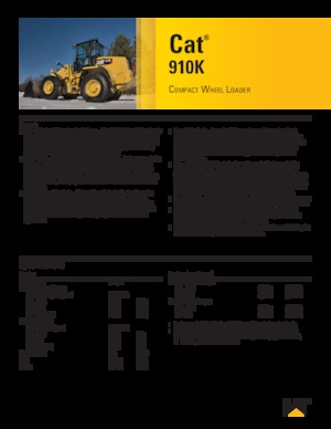 Încărcătoare pe roți Caterpillar 910K