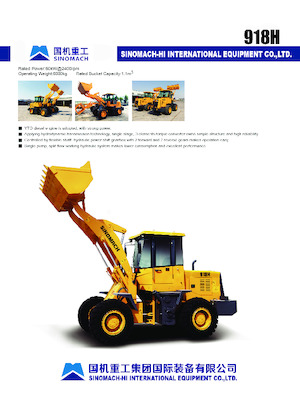 Încărcătoare pe roți Sinomach 918H