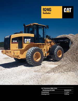 Încărcătoare pe roți Caterpillar 924 G
