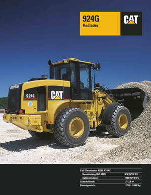 Încărcătoare pe roți Caterpillar 924 G HL