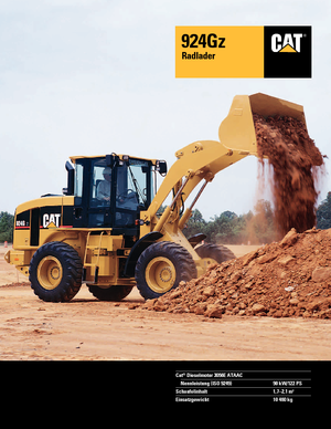 Încărcătoare pe roți Caterpillar 924 Gz
