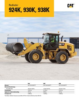 Încărcătoare pe roți Caterpillar 924K