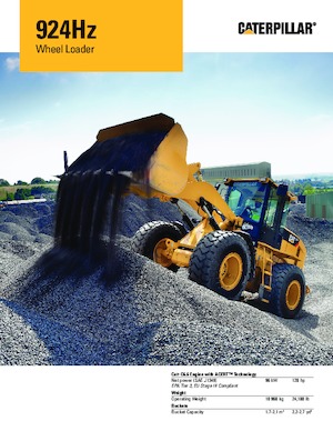 Încărcătoare pe roți Caterpillar 924Hz