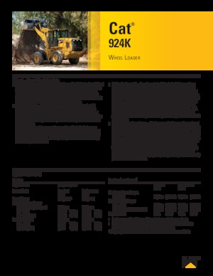 Încărcătoare pe roți Caterpillar 924K