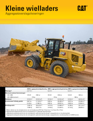 Încărcătoare pe roți Caterpillar 930M