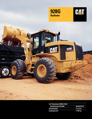 Încărcătoare pe roți Caterpillar 928 G
