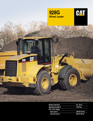 Încărcătoare pe roți Caterpillar 928 G
