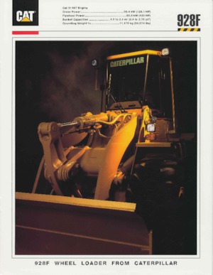 Încărcătoare pe roți Caterpillar 928F