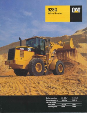 Încărcătoare pe roți Caterpillar 928G