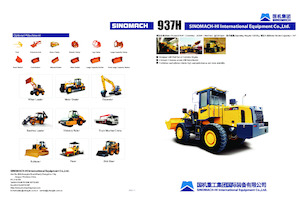 Încărcătoare pe roți Sinomach 937H
