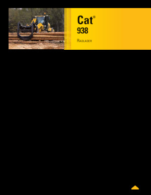 Încărcătoare pe roți Caterpillar 938