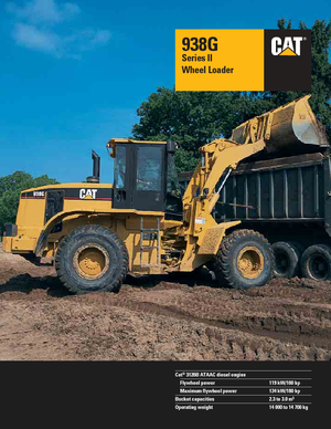 Încărcătoare pe roți Caterpillar 938G II