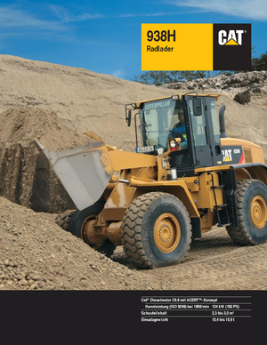 Încărcătoare pe roți Caterpillar 938H