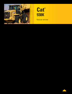 Încărcătoare pe roți Caterpillar 938K