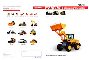 Încărcătoare pe roți Changlin 947H