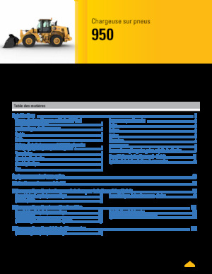 Încărcătoare pe roți Caterpillar 950