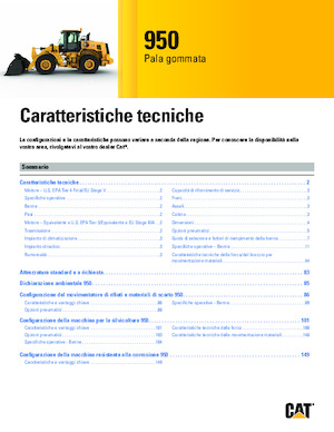 Încărcătoare pe roți Caterpillar 950