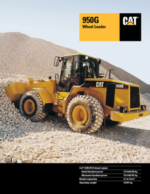 Încărcătoare pe roți Caterpillar 950 G