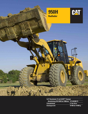 Încărcătoare pe roți Caterpillar 950H
