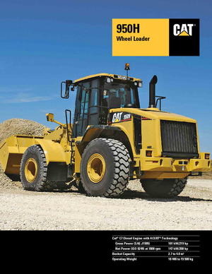 Încărcătoare pe roți Caterpillar 950H