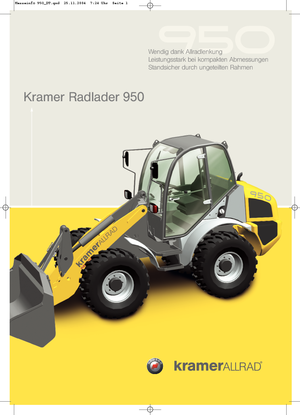 Încărcătoare pe roți Kramer 950