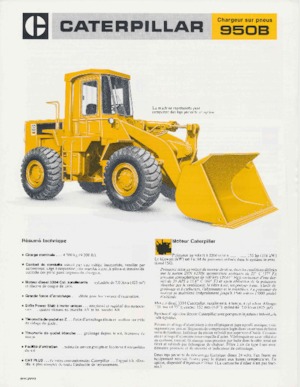 Încărcătoare pe roți Caterpillar 950B