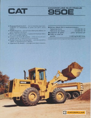 Încărcătoare pe roți Caterpillar 950E