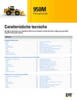 Încărcătoare pe roți Caterpillar 950M
