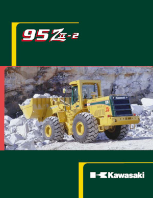 Încărcătoare pe roți Kawasaki 95Z IV-2