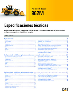 Încărcătoare pe roți Caterpillar 962M