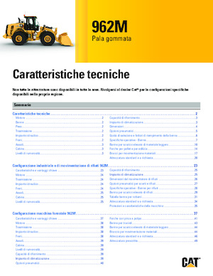 Încărcătoare pe roți Caterpillar 962M
